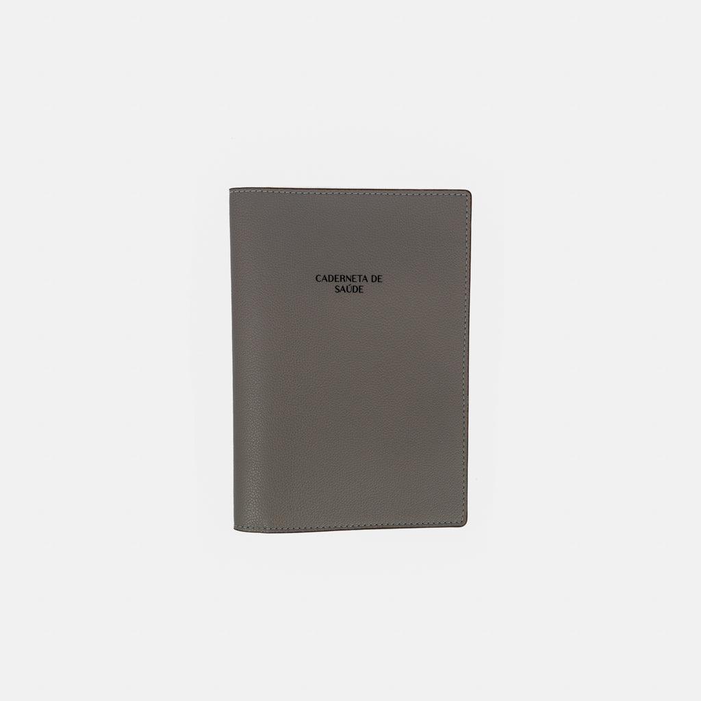 Capa Caderneta de Saúde 'Juno' Grey-Off White Cat-