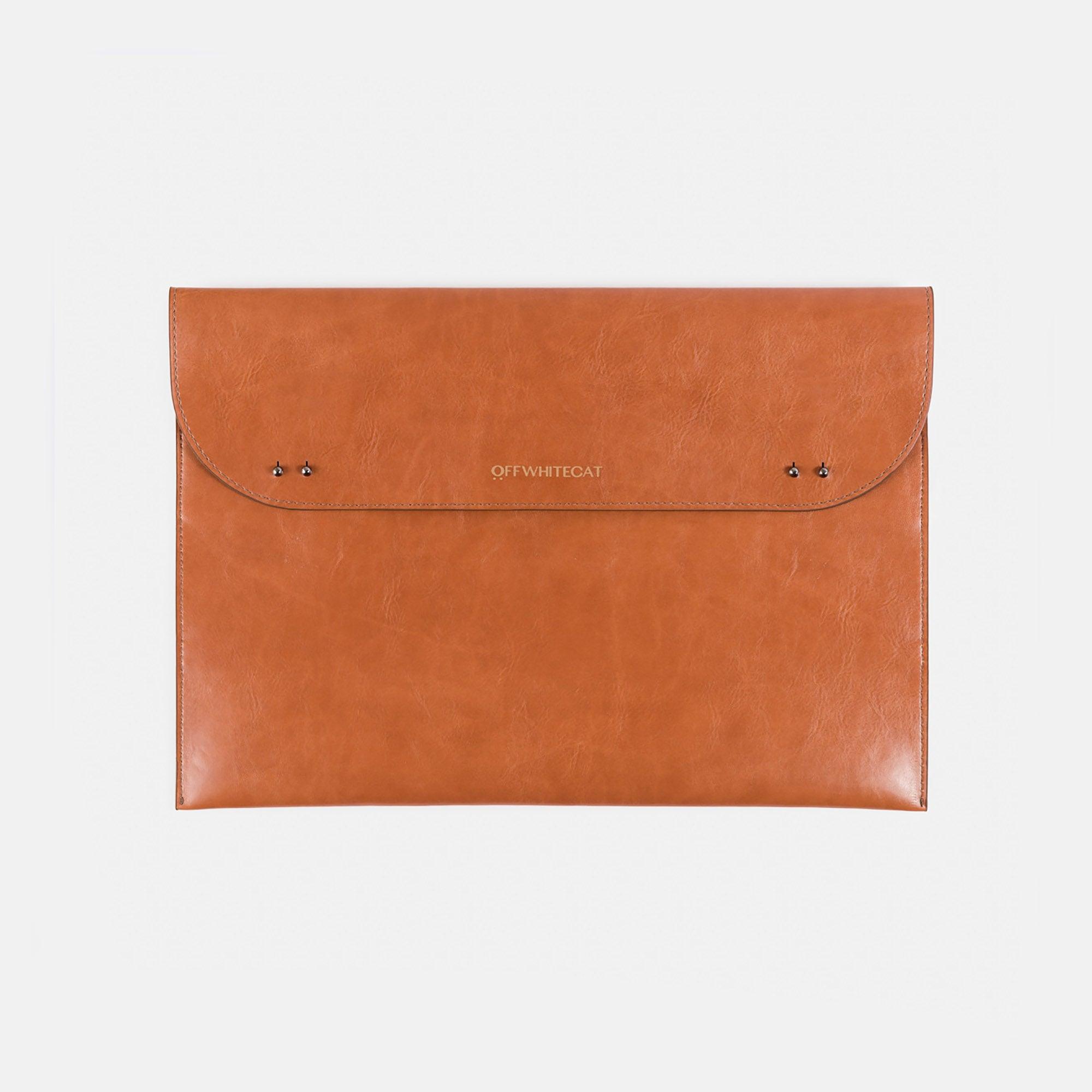 Case Laptop 'Milo' All Natural-Off White Cat-