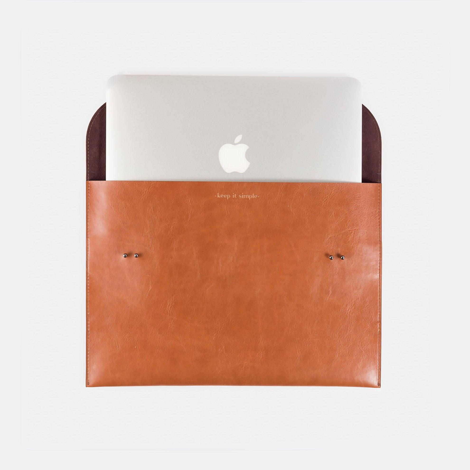 Case Laptop 'Milo' All Natural-Off White Cat-