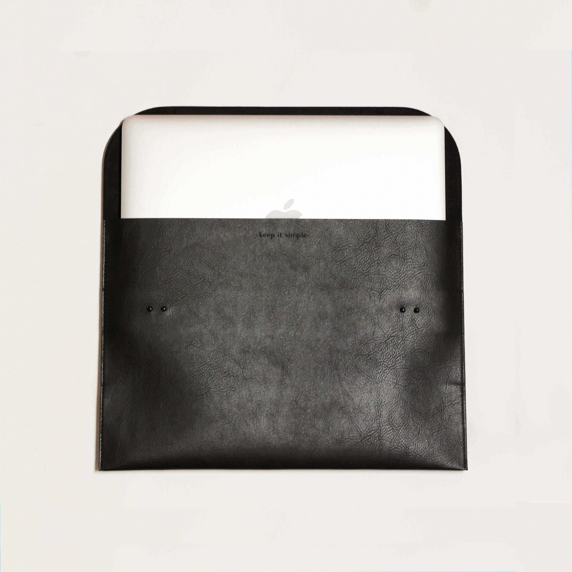 Case Laptop 'Milo' Black/Grey-Off White Cat-